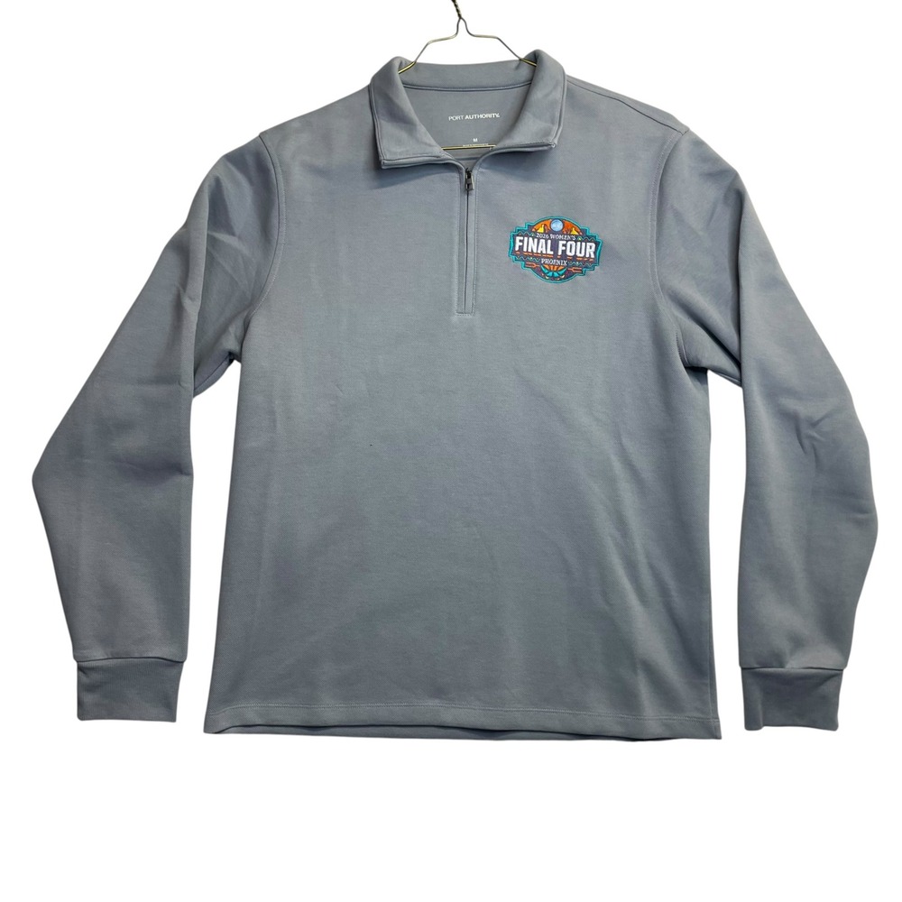 Port Authority NCAA 2026 Women's Final Four Phoenix Quarter Zip Gray Medium